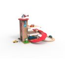 2Kids Toys - Fa garázs vonatpályával - JátékManufaktúra