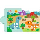 2Kids Toys - Mágneses játék Színek válogatása dinoszaurusszal - JátékManufaktúra