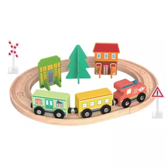 2Kids Toys - Első vonatpályám Város - JátékManufaktúra