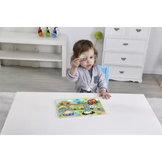 2Kids Toys - Beillesztős puzzle: Közlekedés - JátékManufaktúra