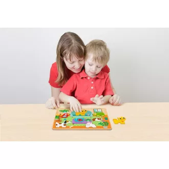 2Kids Toys - Beillesztős puzzle: Kedvencek - JátékManufaktúra