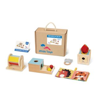 2Kids Toys - Montessori játékszett a legkisebbeknek 5 hó+ - JátékManufaktúra