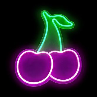 2KidsToys-LED neon lámpa Cseresznye - JátékManufaktúra