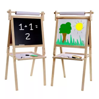 2Kids Toys - Kétoldalas mágneses tábla, nagy - JátékManufaktúra