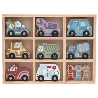 2Kids Toys - Fa autókészlet - JátékManufaktúra