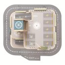 2Kids Toys - Fa garázs úttal - JátékManufaktúra