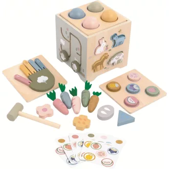 2Kids Toys - Multifunkciós készségfejlesztő kocka - JátékManufaktúra