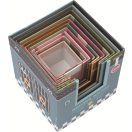 2Kids Toys - Összeépíthető torony kockákból: Város - JátékManufaktúra