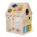 2Kids Toys - Activity board: Természetes házikó - JátékManufaktúra