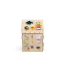 2Kids Toys - Activity board: Természetes házikó - JátékManufaktúra