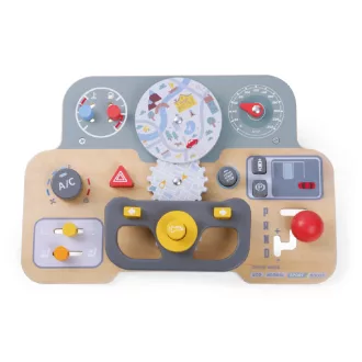 2KidsToys-Fejlesztő aktivitástábla, Autó - JátékManufaktúra