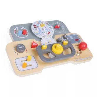 2KidsToys-Fejlesztő aktivitástábla, Autó - JátékManufaktúra