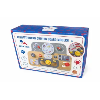 2KidsToys-Fejlesztő aktivitástábla, Autó - JátékManufaktúra