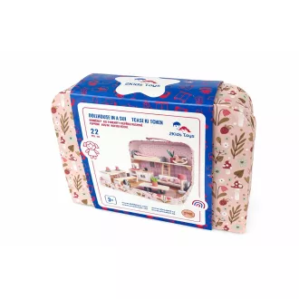 2KidsToys-Babaház bőröndben, Konyha - JátékManufaktúra