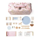 2KidsToys-Babaház bőröndben, Nappali - JátékManufaktúra