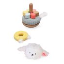 2KidsToys-Egymásra rakható karikák, Bárány - JátékManufaktúra