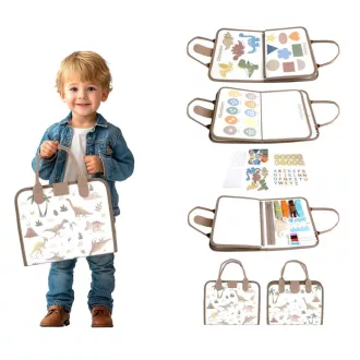 2Kids Toys - Szenzoros busy könyv: Dínók 1 - JátékManufaktúra