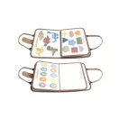 2Kids Toys - Szenzoros busy könyv: Dínók 1 - JátékManufaktúra