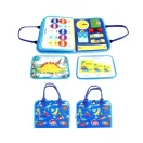 2Kids Toys - Szenzoros busy könyv: Dínók 2 - JátékManufaktúra