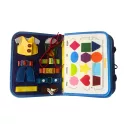 2Kids Toys - Szenzoros busy könyv: Dínók 2 - JátékManufaktúra