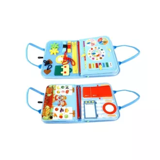 2Kids Toys - Szenzoros busy könyv: Dínók 3 - JátékManufaktúra
