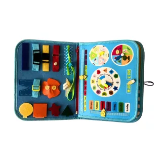 2Kids Toys - Szenzoros busy könyv: Dínók 3 - JátékManufaktúra