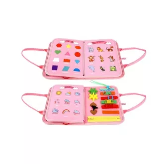 2Kids Toys - Szenzoros busy könyv: Egyszarvú 3 - JátékManufaktúra