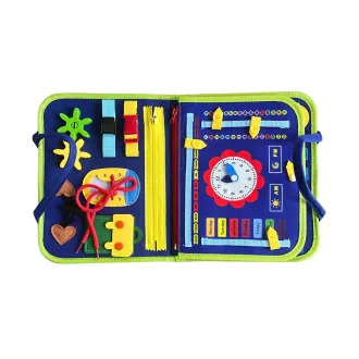 2Kids Toys - Szenzoros busy könyv: Dínók 4 - JátékManufaktúra