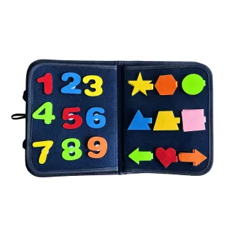 2Kids Toys - Szenzoros busy könyv: Vízi / Dínóvilág - JátékManufaktúra