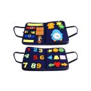 2Kids Toys - Szenzoros busy könyv: Vízi / Dínóvilág - JátékManufaktúra