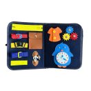 2Kids Toys - Szenzoros busy könyv: Vízi / Dínóvilág - JátékManufaktúra