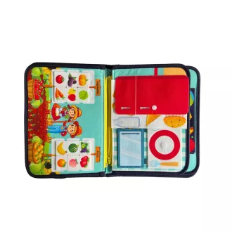 2Kids Toys - Szenzoros busy könyv: Mackó - JátékManufaktúra