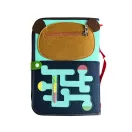 2Kids Toys - Szenzoros busy könyv: Mackó - JátékManufaktúra