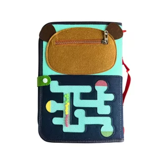 2Kids Toys - Szenzoros busy könyv: Mackó - JátékManufaktúra