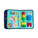 2Kids Toys - Szenzoros busy könyv: Mackó - JátékManufaktúra