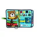 2Kids Toys - Szenzoros busy könyv: Mackó - JátékManufaktúra