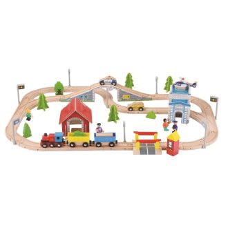 2Kids Toys - Vonatpálya, 80 db - JátékManufaktúra