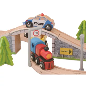 2Kids Toys - Vonatpálya, 80 db - JátékManufaktúra