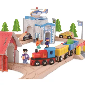 2Kids Toys - Vonatpálya, 80 db - JátékManufaktúra