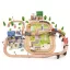 2KidsToys-Vonatpálya, Város és falu, 200 darabos - JátékManufaktúra