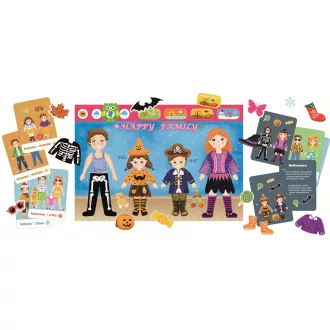 2Kids Toys - Mágneses öltöztető: Család - JátékManufaktúra