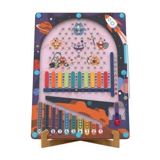 2KidsToys-Mágneses flipper, Űr, 2 az 1-ben - JátékManufaktúra