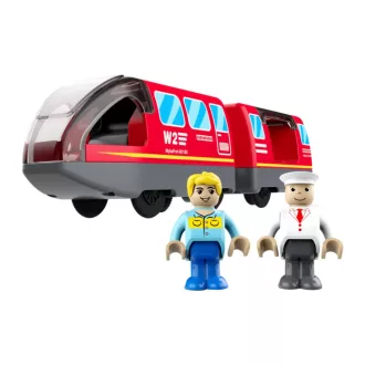 2KidsToys-Elektromos városi vonat, piros - JátékManufaktúra