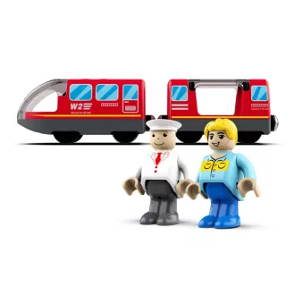 2KidsToys-Elektromos városi vonat, piros - JátékManufaktúra