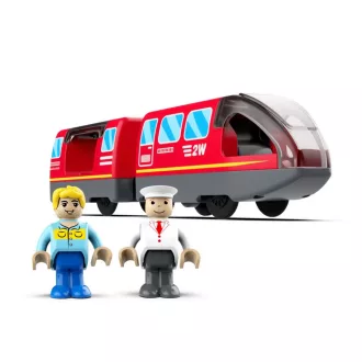 2KidsToys-Elektromos városi vonat, piros - JátékManufaktúra