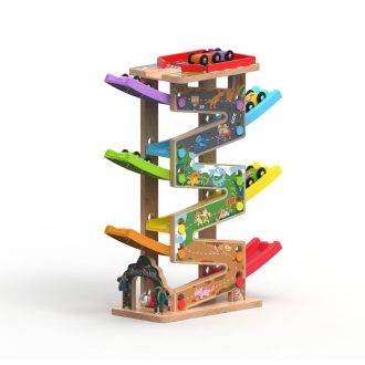 2KidsToys-Nagy versenypálya, 6 rámpával - JátékManufaktúra