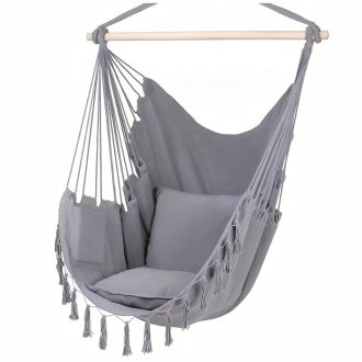 2KidsToys-Függő hintaszék, szürke - JátékManufaktúra