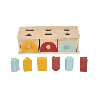 2KidsToys-Formabedobó, Fiókos - JátékManufaktúra