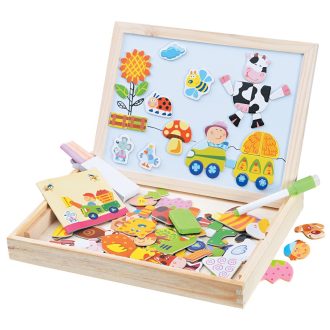 2Kids Toys - Mágneses tábla: Farm (102 darabos) - JátékManufaktúra