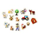 2Kids Toys - Fa puzzle: Farm (14 darabos) - JátékManufaktúra